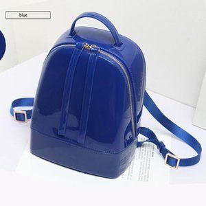 Candy Color Summer Jelly Backpacks Waterproof PVC